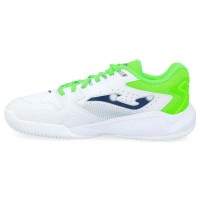 Joma Master 1000 2232 Baskets Blanc Vert Flu  Offre - Pas cher
