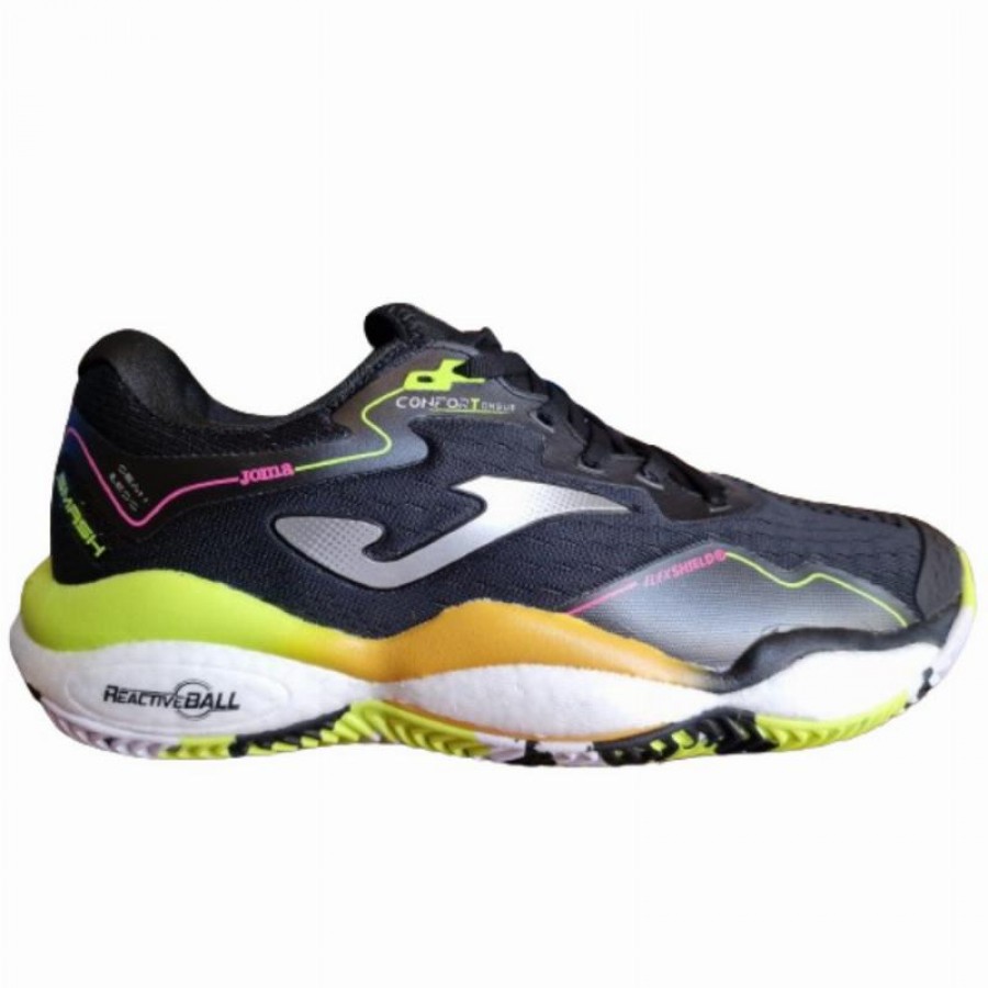 Joma Smash 2401 Noir Baskets  Offre - Pas cher