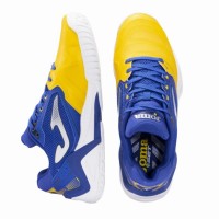 Joma T.Set 2304 Royal Chaussures Blanc Orange  Offre - Pas cher