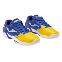Joma T.Set 2304 Royal Chaussures Blanc Orange  Offre - Pas cher