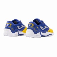 Joma T.Set 2304 Royal Chaussures Blanc Orange  Offre - Pas cher