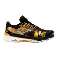 Zapatillas Joma WPT Special Slam 2231 Negro Oro