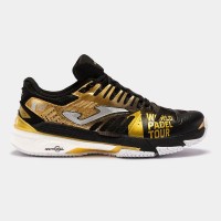 Zapatillas Joma WPT Special Slam 2231 Negro Oro