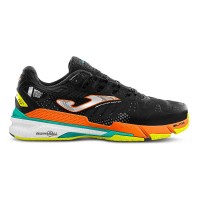 Zapatillas Joma WPT T.Slam 2201 Clay Negro Naranja Fluor