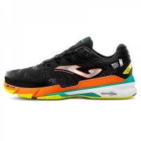 Joma Baskets WPT T.Slam 2201 Clay Noir Orange Fluo  Offre - Pas cher