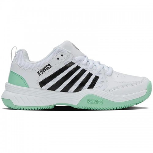 Zapatillas Kswiss Court Express 2 Clay Blanco Menta Mujer Zapatillas Kswiss Court Express 2 Clay Blanco Menta Mujer