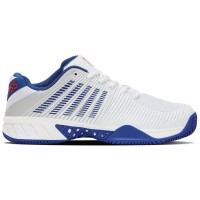 Sneakers Kswiss Express light 2 HB Blanc Bleu  Offre - Pas cher