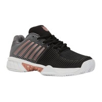 Zapatillas Kswiss Express Light 2 HB Negro Gris Rosa Mujer