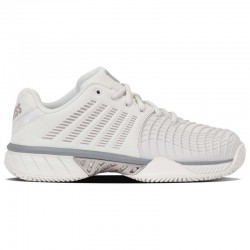 Tênis femininos Kswiss Express Light 3 HB Clay White Gray