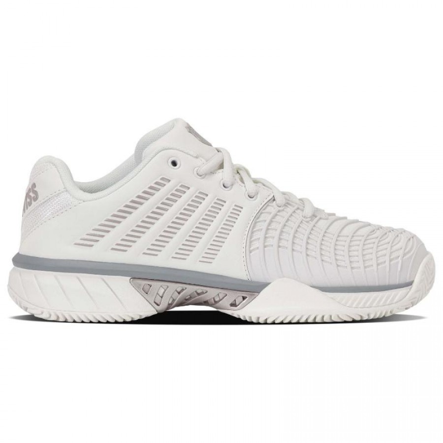 Zapatillas Kswiss Express Light 3 HB Clay Blanco Gris Mujer