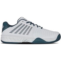 Tênis Kswiss Express Light 3 HB Clay Branco Verde  Oferta + Barato