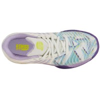 Zapatillas Kswiss Express Light 3 HB Padel Blanco Purpura Mujer  Oferta + Barato