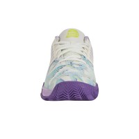 Zapatillas Kswiss Express Light 3 HB Padel Blanco Purpura Mujer  Oferta + Barato