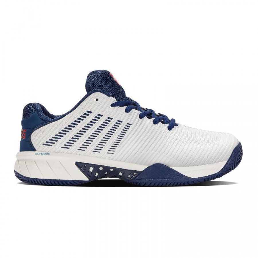 Zapatillas Kswiss Hypercourt Express 2 HB Blanco Azul   Oferta + Barato
