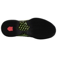 Zapatillas Kswiss Hypercourt Express 2 HB Clay Negro Verde Neon