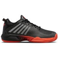 Zapatillas Kswiss Hypercourt Supreme HB Negro Rojo Blanco  Oferta + Barato