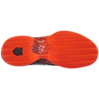 Zapatillas Kswiss Hypercourt Supreme HB Negro Rojo Blanco  Oferta + Barato
