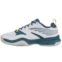 Kswiss Speedex Padel Baskets Indiennes Turquoise Blanches  Offre - Pas cher