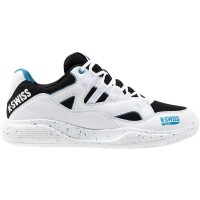 Tênis Kswiss Tura Team Padel Branco Preto Azul  Oferta + Barato