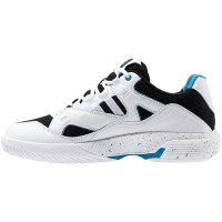 Tênis Kswiss Tura Team Padel Branco Preto Azul  Oferta + Barato