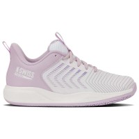 Zapatillas Kswiss Ultrashot Light Clay Blanco Rosa Mujer