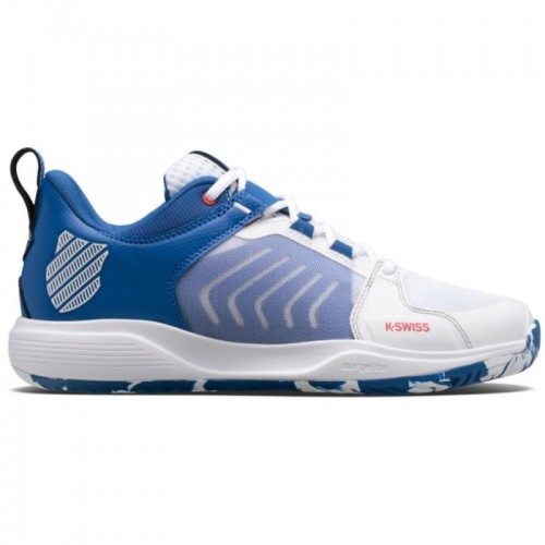 Kswiss Ultrashot Team Bianco Blu Sneakers Kswiss Ultrashot Team Bianco Blu Sneakers
