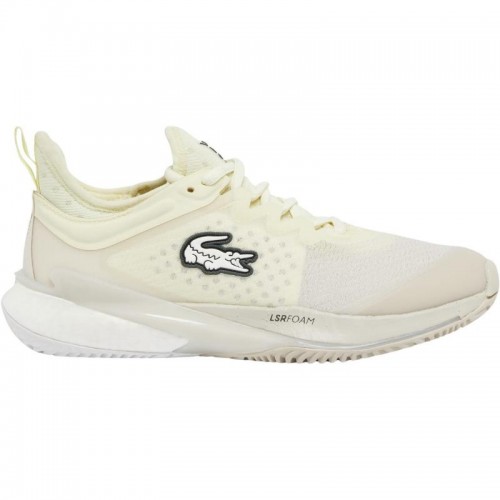 Lacoste AG-LT23 Lite Clay Bianco Giallo Sneakers Donna Lacoste AG-LT23 Lite Clay Bianco Giallo Sneakers Donna