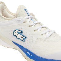Chaussures Lacoste AG-LT23 Lite Terre Battue 124 Blanc Bleu  Offre - Pas cher