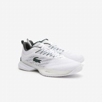 Lacoste AG-LT23 Ultra 123 Baskets Blanc Vert Fonce