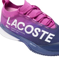 Baskets Lacoste AG-LT25 Lite 125 Bleu Foncé Rose  Offre - Pas cher