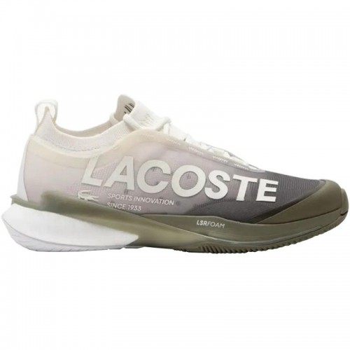 Lacoste AG-LT25 Lite Bianco Khaki Sneakers Donna Lacoste AG-LT25 Lite Bianco Khaki Sneakers Donna