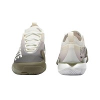 Tênis Lacoste AG-LT25 Lite Branco Caqui para Mulheres
