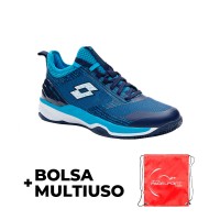 Lotto Mirage 200 Dark Blue White Sky Blue Shoes