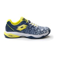 Baskets Lotto Superrapida 200 III Blanc Bleu Denim  Offre - Pas cher
