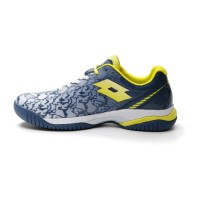 Baskets Lotto Superrapida 200 III Blanc Bleu Denim  Offre - Pas cher