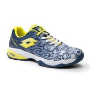 Baskets Lotto Superrapida 200 III Blanc Bleu Denim  Offre - Pas cher