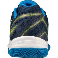 Mizuno Break Shot 4 CC Azul Escuro Sapatos Amarelos  Oferta + Barato