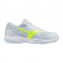 Mizuno Break Shot 5 Clay Light Blue White Fluor Women''s Sneakers