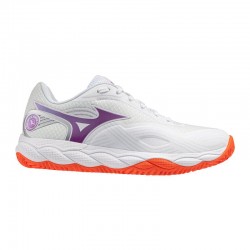 Tênis femininos brancos Mizuno Wave Enforce Court 2