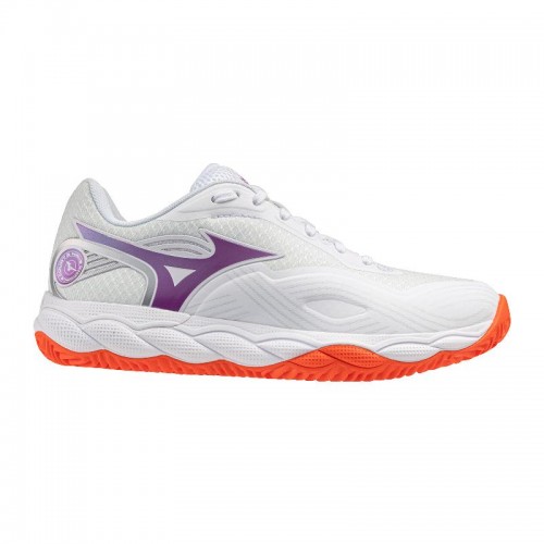 Tênis femininos brancos Mizuno Wave Enforce Court 2