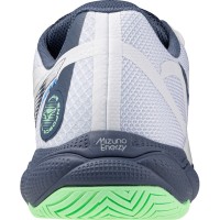 Zapatillas Mizuno Wave Enforce Court Clay Blanco Verde Azul