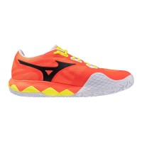 Tênis Laranja Padel Mizuno Wave Enforce Tour 2