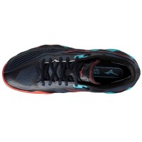 Mizuno Wave Enforce Tour 2 Padel Preto Azul Vermelho Tênis  Oferta + Barato
