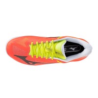 Tênis laranja Mizuno Wave Exceed Court Padel