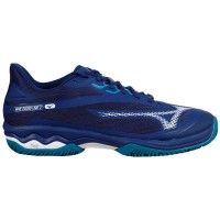 Mizuno Wave Exceed Light 2 Clay Dark Blue White Sneakers  Offer + Cheap