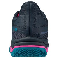 Mizuno Wave Exceed Light 2 Padel Azul Marinho Fúcsia Tênis Feminino  Oferta + Barato