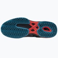 Mizuno Wave Exceed Light 2 Padel Preto Azul Vermelho Tênis  Oferta + Barato