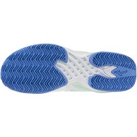 Mizuno Wave Exceed Tour 6 Clay Branco Azul Tênis Feminino  Oferta + Barato