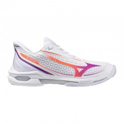 Tênis femininos Mizuno Wave Exceed Tour 7 Clay White