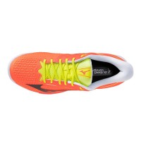 Tênis Laranja Padel Mizuno Wave Exceed Tour 7